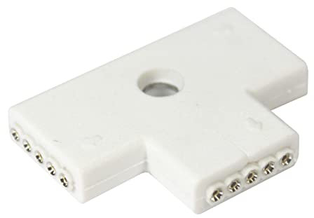 RGBW LED Steck T Verbinder 5 Pin Buchse 16x6mm
