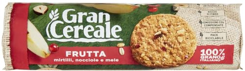 Gran Cereale - Biscotto Frutta, Ricco di Fibra e Fosforo - 250 g