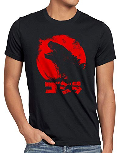 style3 Gojira T-Shirt Herren Kaiju Japan nipon Tokio Tokyo