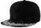 ACME - Unisexe Casquette Hip Hop Visiere Plate à Fleur Hipster Réglable De Sport Baseball Snapback Cap