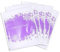 Little Snow Direct Pack of 50 Organza Sash Chair Cover Bows for Wedding Reception Anniversary Birthday Party Decoration - Lilac