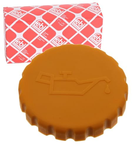 febi bilstein 01213 Öleinfülldeckel mit Dichtung, 1 Stück | Kompatibel mit: OPEL ASCONA B, ASCONA C, ASCONA C CC, ASTRA F Cabriolet, ASTRA F Caravan, ASTRA F CC, ASTRA F CLASSIC Caravan
