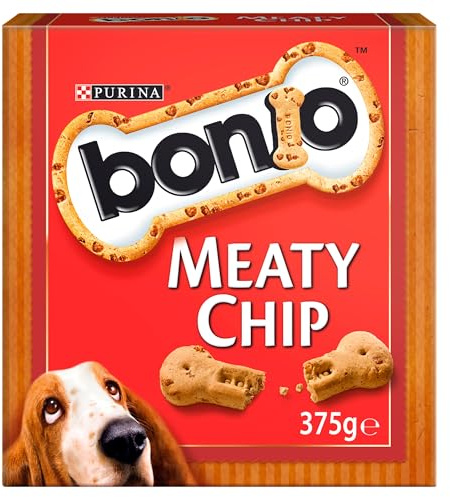 BONIO Meaty Chip Dog Biscuits 375g
