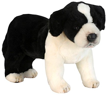 HANSA Animal Plüschtier Border Colley mit 4 Pfoten, 39 cm