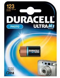 Duracell photos type cR 123 (543430) 3 v