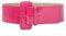Ceinture large en cuir verni pour femme - Rose - L/XL - 40