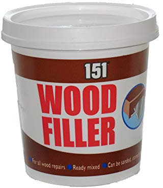 3 X 151 Wood Filler White - For All Wood Repairs - 600g Tub