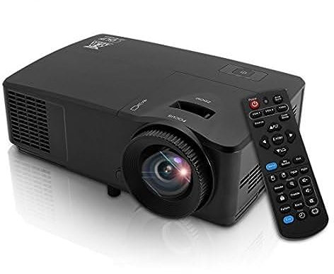 EUG Full 3D DLP Projector HD 1080p XGA 1024 * 768 ANSI 3600 Lumen for Office Presentation/Wedding/Lecture/Tranning Up to 200inches