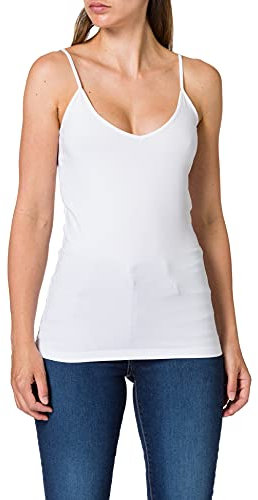 VERO MODA 10152911 - Débardeur - Femme - Blanc (Bright White) - Small (Taille Fabricant: S)