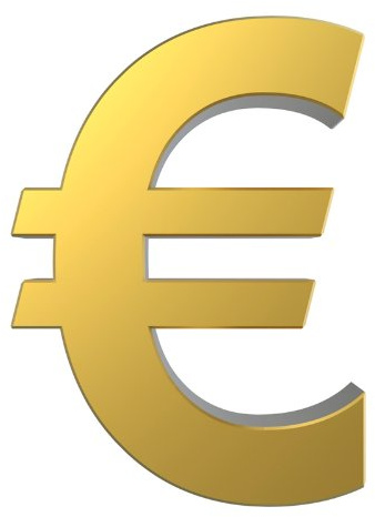 Euro Europa Eurozone Geld EZB € Emblem Metall Button Pin Anstecker 0243