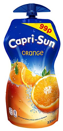 15 X CAPRI-SUN ORANGE SPORT 330ml | 15 PACK BUNDLE