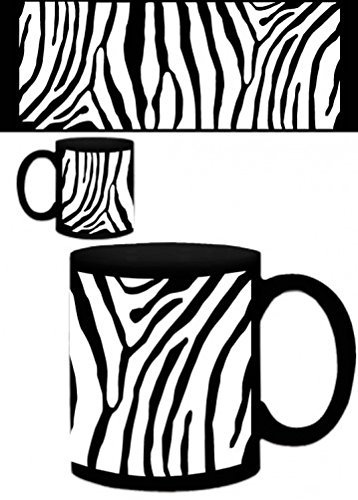 1art1 Dessins Zèbre Tasse À Café Mug 9x8 cm