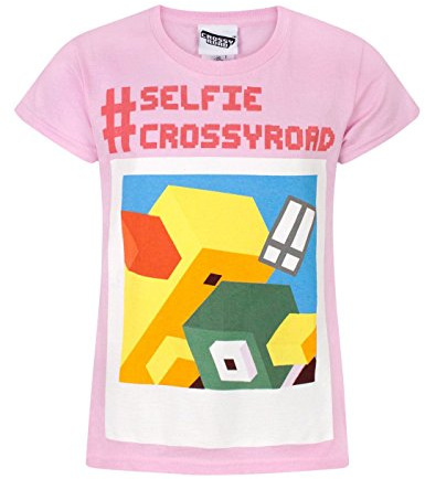 Crossy Road Selfie Girl's T-Shirt