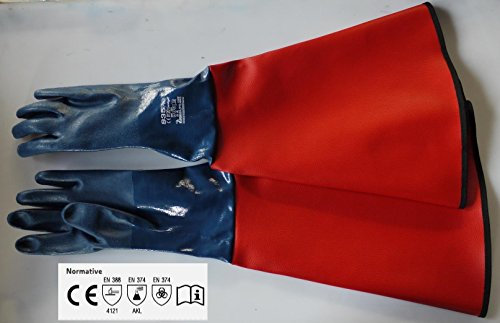 GUANTI PER SABBIATRICE/PALLINATRICE CB E LAMPUGNANI