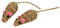 Kerbl Pet Souris Nature blé tressé, 7cm, 2pcs