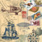 20 Servietten Around The World Um die Welt 33x33cm