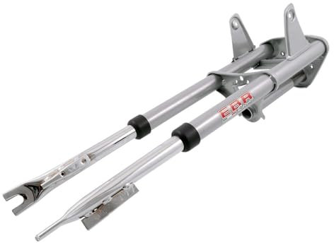 Gabel komplett chrom passend für Maxi Mofa Moped