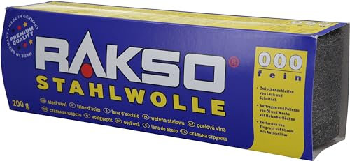 Rakso Stahlwolle Sorte 000, 200 gramm