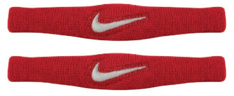 NIKE Dri Fit Bänder (Rot/Weiß, OSFM)