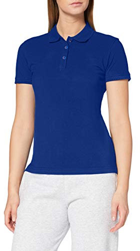 CliQue Damen Regular Fit Poloshirt,Blau (Dunkelblau), 44 EU (Herstellergröße:XX-Large)
