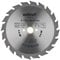 wolfcraft 6363000 | Handkreissägeblatt HM | Serie grün | 20 Zähne | ø150mm