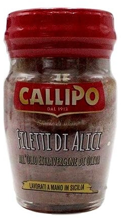 Callipo | Sardellen in Olivenöl | aus Italien | 75g im Glas