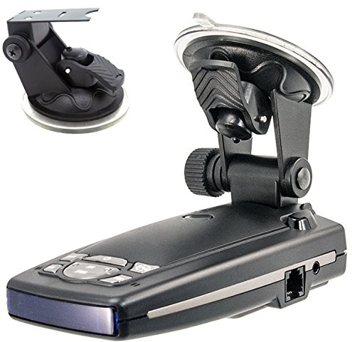 ChargerCity Super Suction Windshield Mount for Escort Solo S2 S3 S55 S75 S75G Passport 8500X50 X70 X80 8500 9500 STi Magnum Beltronics RX-65 GX65 Vector 995 975 965 940 Radar Detectors