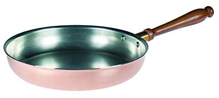 Pentole Agnelli Pfanne leicht mit 1 Griff von Holz 28 cm