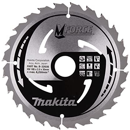 Makita B-32035 MForce Saw Blade 185x30x24T