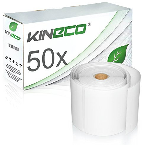50 Rollen Große Versandetiketten kompatibel mit Dymo S0904980 für Dymo Labelwriter 4 XL - je 220 Etiketten 104x159mm