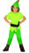 FIESTAS GUIRCA | Costume da Arciere Bambino (5-6 anni) - Maglietta, Cintura, Cappello e Pantaloni - Costumi da Fiabe e Moschettieri per Halloween e Carnevale - Ideale per Bambini - Verde