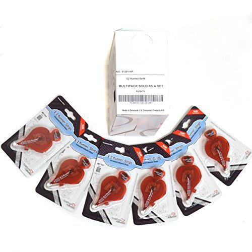 Scrapbook Adhesives By 3L E-Z Runner Refill Strips - Multipack, ['Blanc']