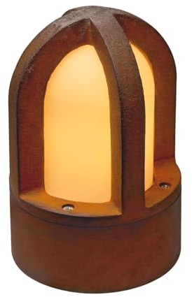 SLV RUSTY CONE Bodenleuchte, stahl gerostet, E14, max. 40W, IP54
