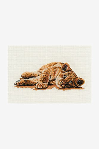 DMC Cross Stitch Kit - Reclining Lion (BK908)