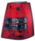 AUTO-STYLE Satz Heckleuchten kompatibel mit Volkswagen Golf IV/Bora Variant 1998-2004 - Rot/Smoke