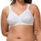 Triumph Womens Doreen + Cotton 01 Non-wired Bra, White, 36E UK