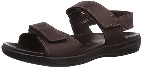 MEPHISTO SIMON - Sandales / Nu-pieds - DK BROWN - Homme - T. 40