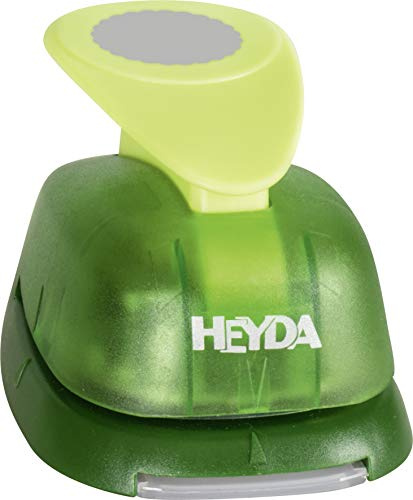 Heyda 203687584 Motivstanzer XL „Kreis geriffelt“ Motivgröße Durchmesser 3,8 cm