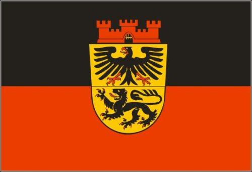 Dueren Fahne Düren Stadt Flagge Grösse 1,50x0,90m