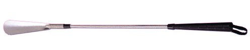 NRS Healthcare Long Handled Shoe Horn - Chrome Style