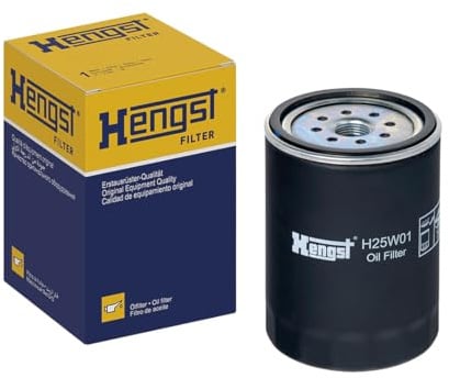 HENGST - Ölfilter H25W01 - Öl-Anschraubfilter für KFZ | Hochwertiger Motorölfilter für KFZ mit Otto- oder Dieselmotor - Robuster Ölfilter mit hoher Schmutzaufnahmefähigkeit