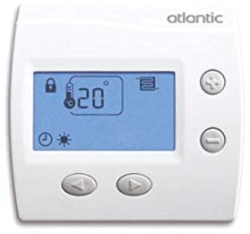 thermostat dambiance - digital atlantic domocable - 10951