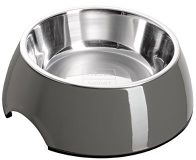 Hunter 2 in1 Schale aus Melamin/grau 700 ml (2 Stück)