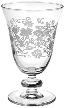Pasabahce 44479 Provence Calice Verre Eau, 28 cl, Transparent/Blanc Lot de 1