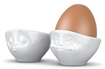 Fiftyeight Eierbecher-Set Tassen küssend & verträumt (4 Eierbecher)