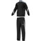 adidas Unisex - Kinder Trainingsanzug Sereno14, Top:black/silver/white Bottom:black/white, 140, F49707