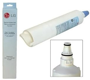 Filtre à eau interne pour réfrigérateur US LG H.312 mm