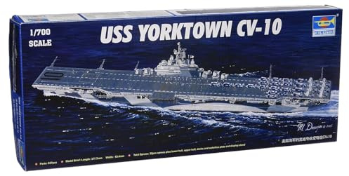 Trumpeter 05729 Modellbausatz Flugzeugträger USS Yorktown CV-10