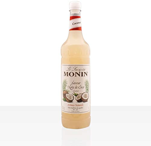 Le Sirop de MONIN Cocos - Jarabe de coco botella (1 L)