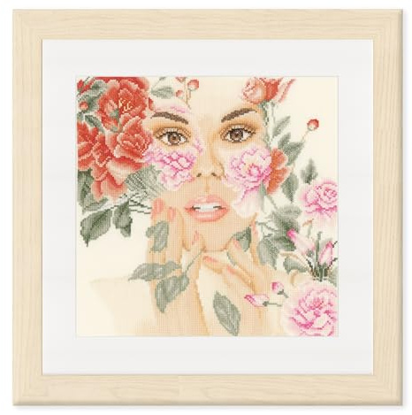 Lanarte Flower Face (Evenweave)